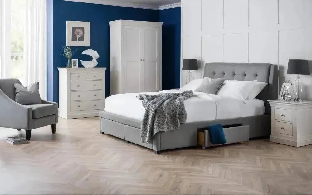 Windsor Grey Storage Bed